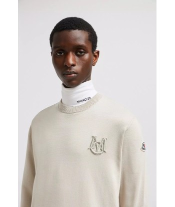 MONCLER - PULL BEIGE Jusqu'à 80% De Réduction