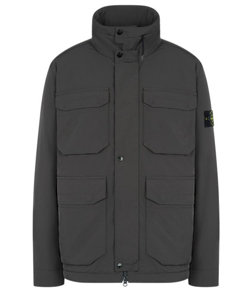 STONE ISLAND - VESTE GRISE ANTHRACITE s'inspire de l'anatomie humaine