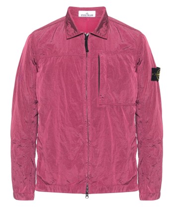 STONE ISLAND - SURCHEMISE NYLON MÉTAL VIOLETTE Economisez 