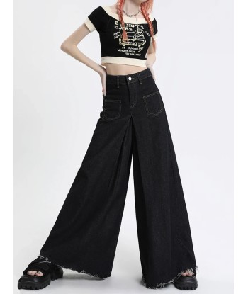 Oversized Jeans in Goth & E-Girl Style High Waist with Wide Leg shop