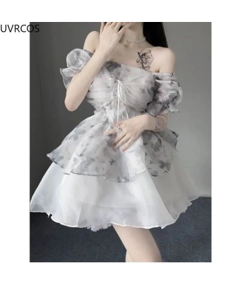 Cottagecore-Lolita-Princess Dress with Puff Sleeves and Square Neckline 50-70% off 