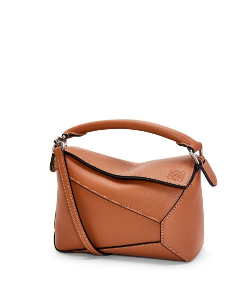 LOEWE - Puzzle edge mini bag marron français