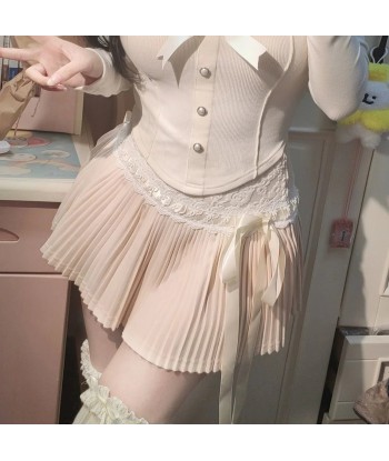 Cute Kawaii Ruffled Skirt with Lace sélection de produits