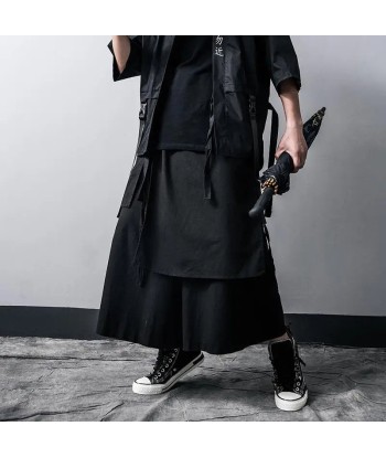 Unisex Techwear Pants in Gothic Style with Wide Leg ouvre sa boutique