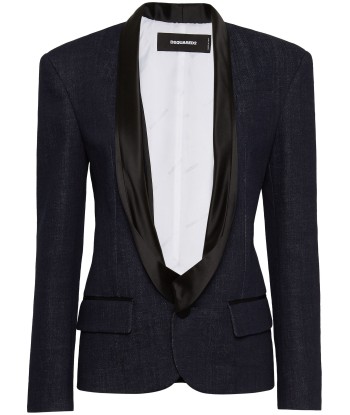 DSQUARED2- Blazer à col châle en stock