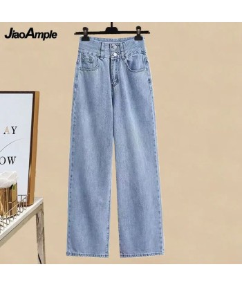 Wide Jeans with Crop Top & Oversized Shirt Vous souhaitez 