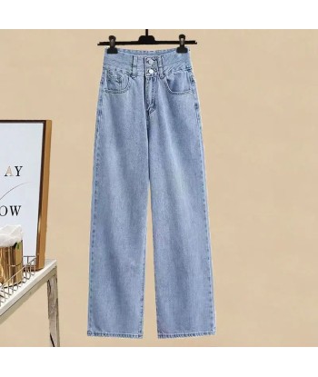 Wide Jeans with Crop Top & Oversized Shirt Vous souhaitez 