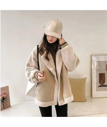 Faux Fur Jacket in Streetwear Style for Women les ctes