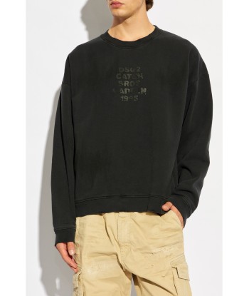 DSQUARED2 - Sweat à logo imprimé en stock