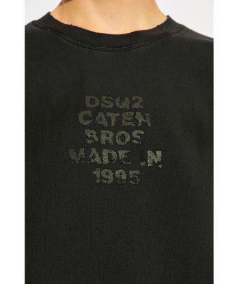 DSQUARED2 - Sweat à logo imprimé en stock