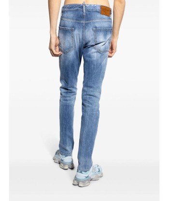 DSQUARED2- Jean cool Guy bleu délavé la livraison gratuite