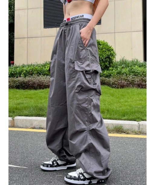 Oversize Y2K Cargo Pants with Pockets for Streetwear Look de France