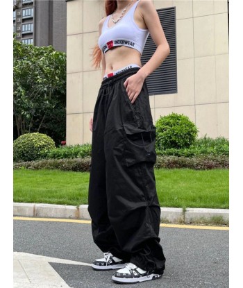 Oversize Y2K Cargo Pants with Pockets for Streetwear Look de France