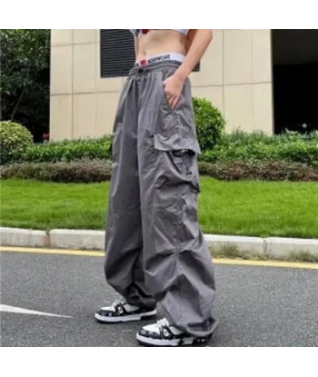 Oversize Y2K Cargo Pants with Pockets for Streetwear Look de France