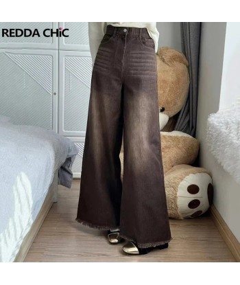 Women's Wide-Leg Jeans with Low Waist in Grunge Style vous aussi creer 