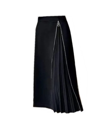 Alternative E-Girl Pleated Skirt with Side Zipper Comparez et commandez 