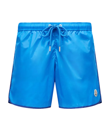 Moncler - maillot de bain bleu sur le site 