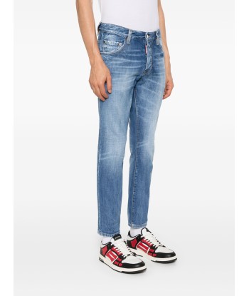 DSQUARED2 - Jean bleu clair slim skater livraison gratuite