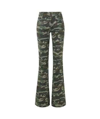 Patterned Baggy Pants in Grunge Style with High Waist acheter