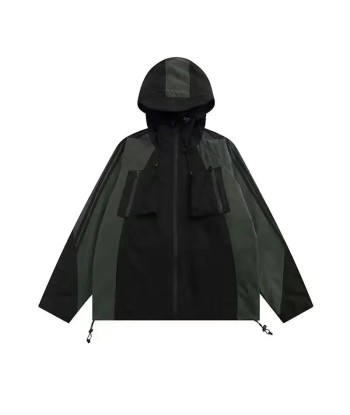 Women’s Techwear Jacket Y3K Oversized with Hood & Zipper acheter en ligne