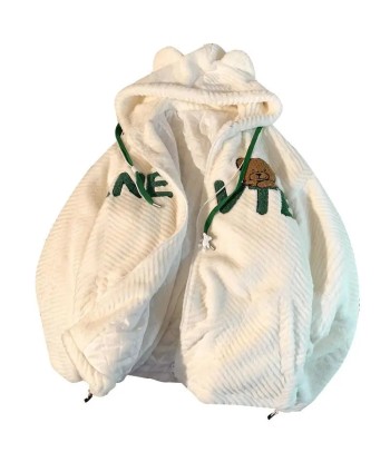 Y2K Teddy Hooded Jackets for Him and Her livraison et retour toujours gratuits