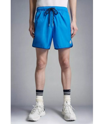 Moncler - maillot de bain bleu sur le site 