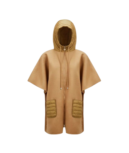 MONCLER - CAPE À CAPUCHE EN DUVET Par le système avancé 