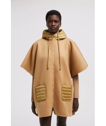 MONCLER - CAPE À CAPUCHE EN DUVET Par le système avancé 