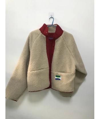 Trendy Teddy Jacket in Patchwork le des métaux précieux