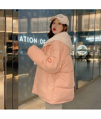 E-girl Stylish Winter Jacket with Hood for Women in Oversize Look store