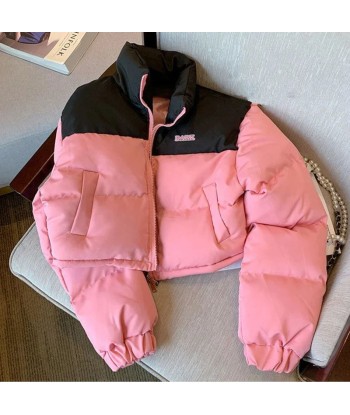 Y2K Women's Short Winter Jacket in Pink – Warm & Padded for 2023 50% de réduction en Octobre 2024