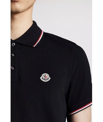 MONCLER - Polo noir Venez acheter