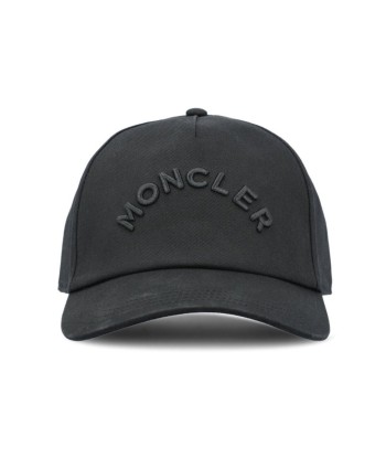 MONCLER - Casquette en gabardine à logo brodé Profitez des Offres !