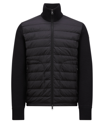 MONCLER - CARDIGAN BI-MATIERE Vous souhaitez 