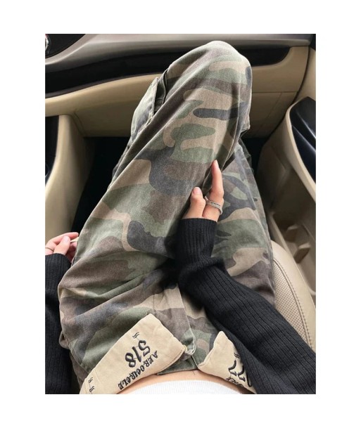 Cargo pants oversize Camouflage Y2K france