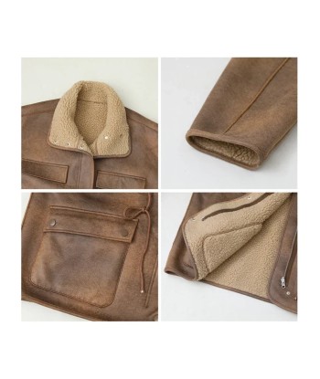 Ladies jacket made of high-quality reversible suede en stock