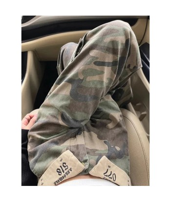 Cargo pants oversize Camouflage Y2K france