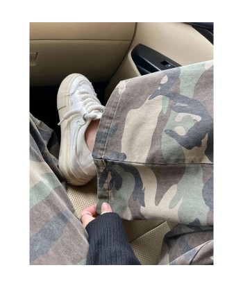 Cargo pants oversize Camouflage Y2K france