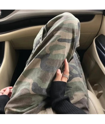 Cargo pants oversize Camouflage Y2K france