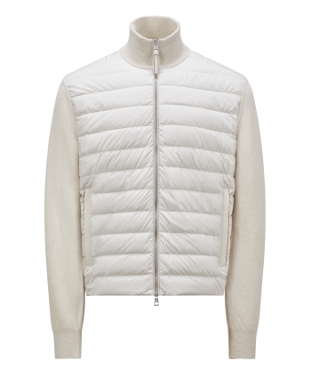 MONCLER - CARDIGAN rembourrage situé sous