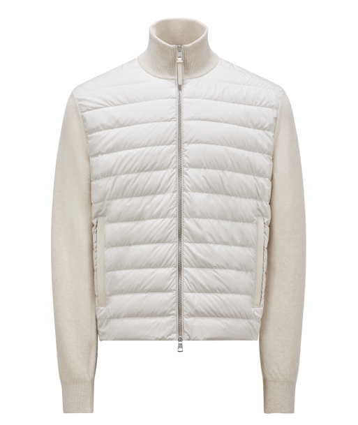 MONCLER - CARDIGAN rembourrage situé sous