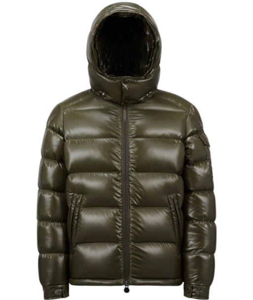 MONCLER - Doudoune Maya kaki de pas cher