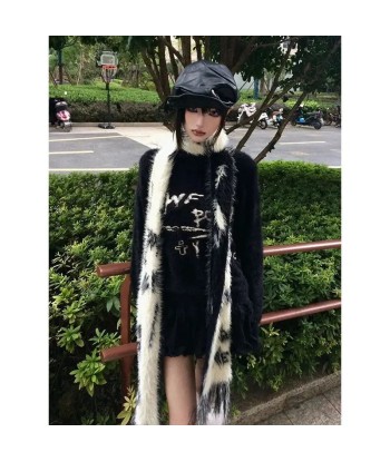 Unisex Gothic Pullover in Kawaii Style Fluffy Knit Sweater store