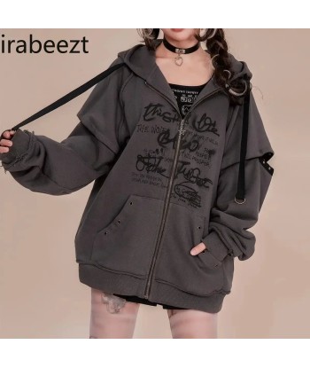 Hoodies egirl with cat ears and cozy style en stock