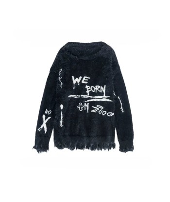 Unisex Gothic Pullover in Kawaii Style Fluffy Knit Sweater store