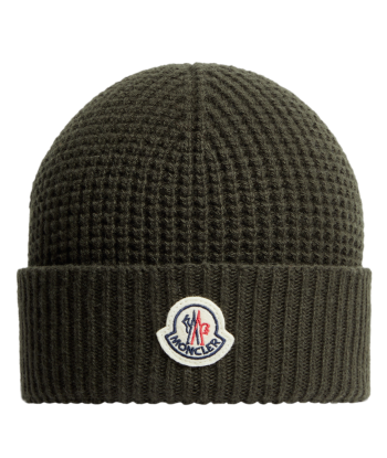 MONCLER - BONNET KHAKI de technologie