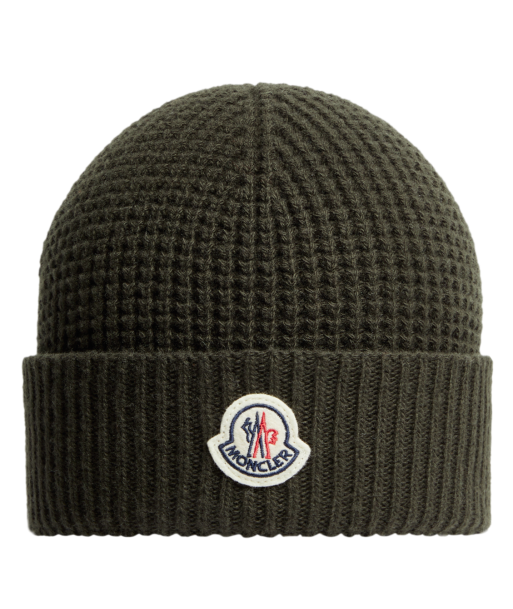 MONCLER - BONNET KHAKI de technologie