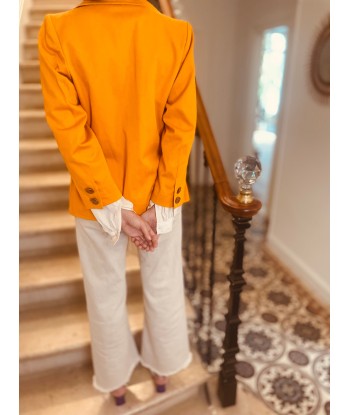 Veste blazer orangée - RÉSERVÉ pas cher chine