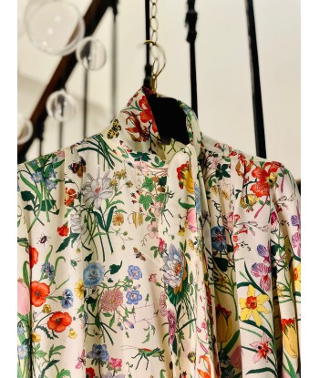 Blouse Flora en soie pas chere