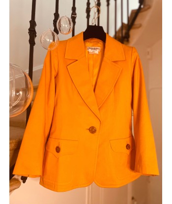 Veste blazer orangée - RÉSERVÉ pas cher chine